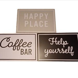 COFFEE BAR CORNER SIGN